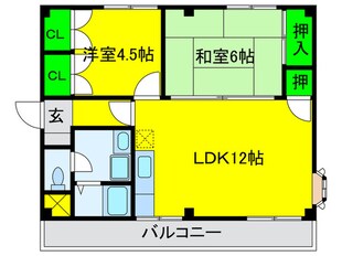 ステ－トリ－羽衣の物件間取画像